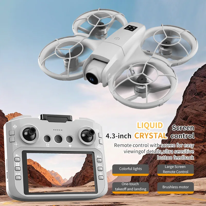 Drone Vs Rc Helicopter - Дрон JJRC H137Pro с GPS, 4,3-дюймовым