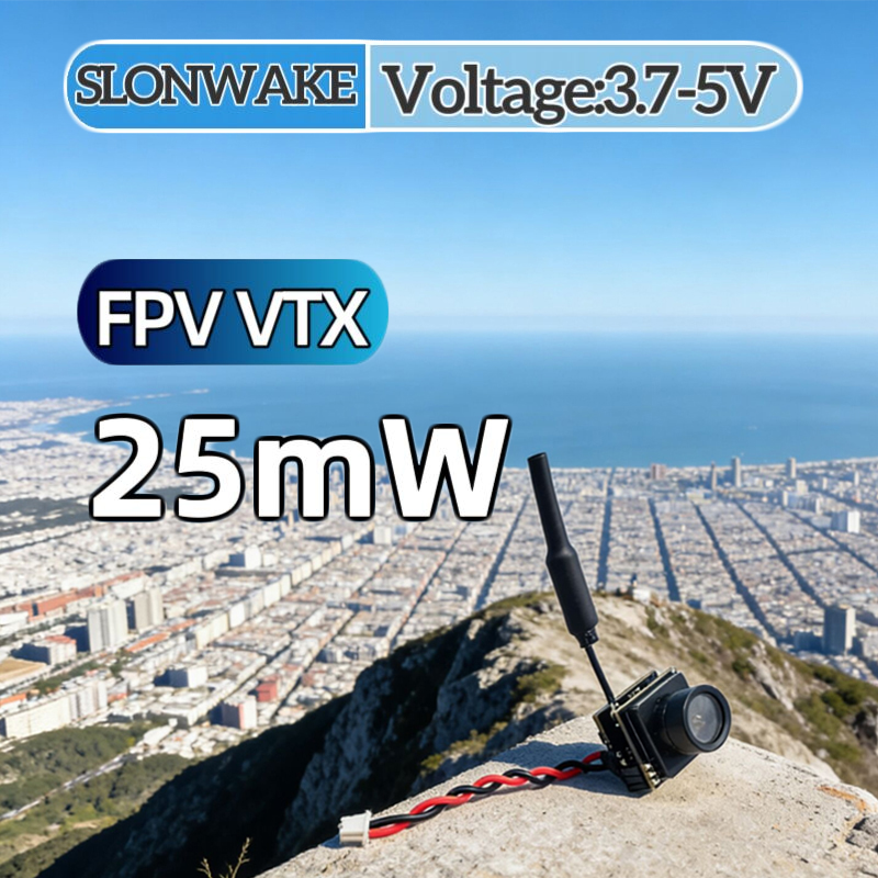 Drone Rc Airplane - SLONWAKE FPV 25 мВт интегрированный видеопередатчик