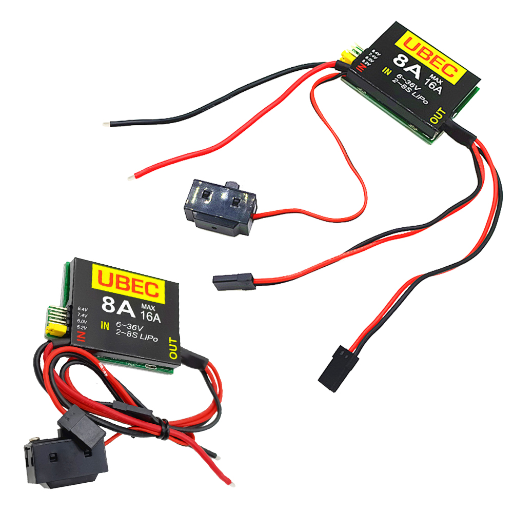 Rc Car Servo - Новый 2S-6S 6-36 В UBEC-8A BEC