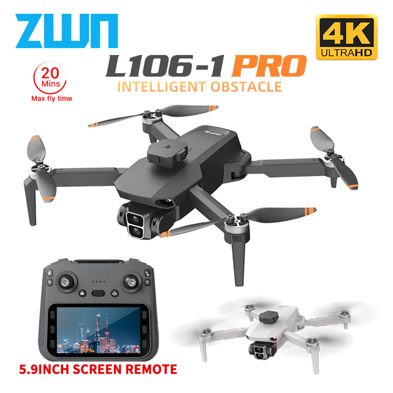 Drone Rc Fpv Pro - L106-1PRO GPS Профессиональный Дрон с 4K