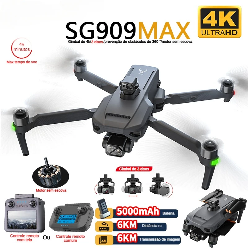 Drone Zll Rc - ZLL SG909 SG909MAX Профессиональный дрон с