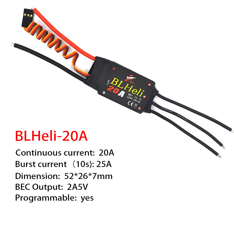 1-3 шт. бесщеточный ESC BLHeli – обзор и цена Drone Rc Airplane