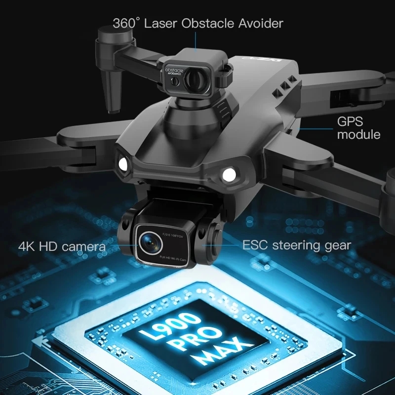 L900 Pro MAX GPS Дрон 4K Профе – обзор и цена Drone Rc Explorer