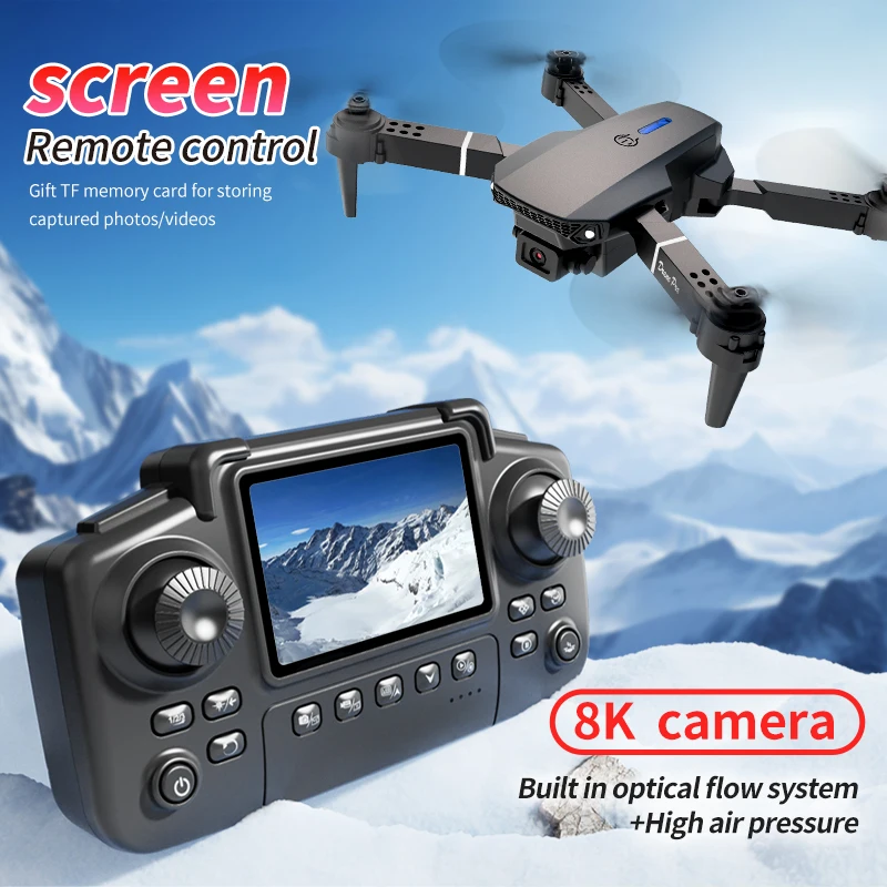 Профессиональный дрон E88 PRO  – обзор и цена Drone Rc Explorer