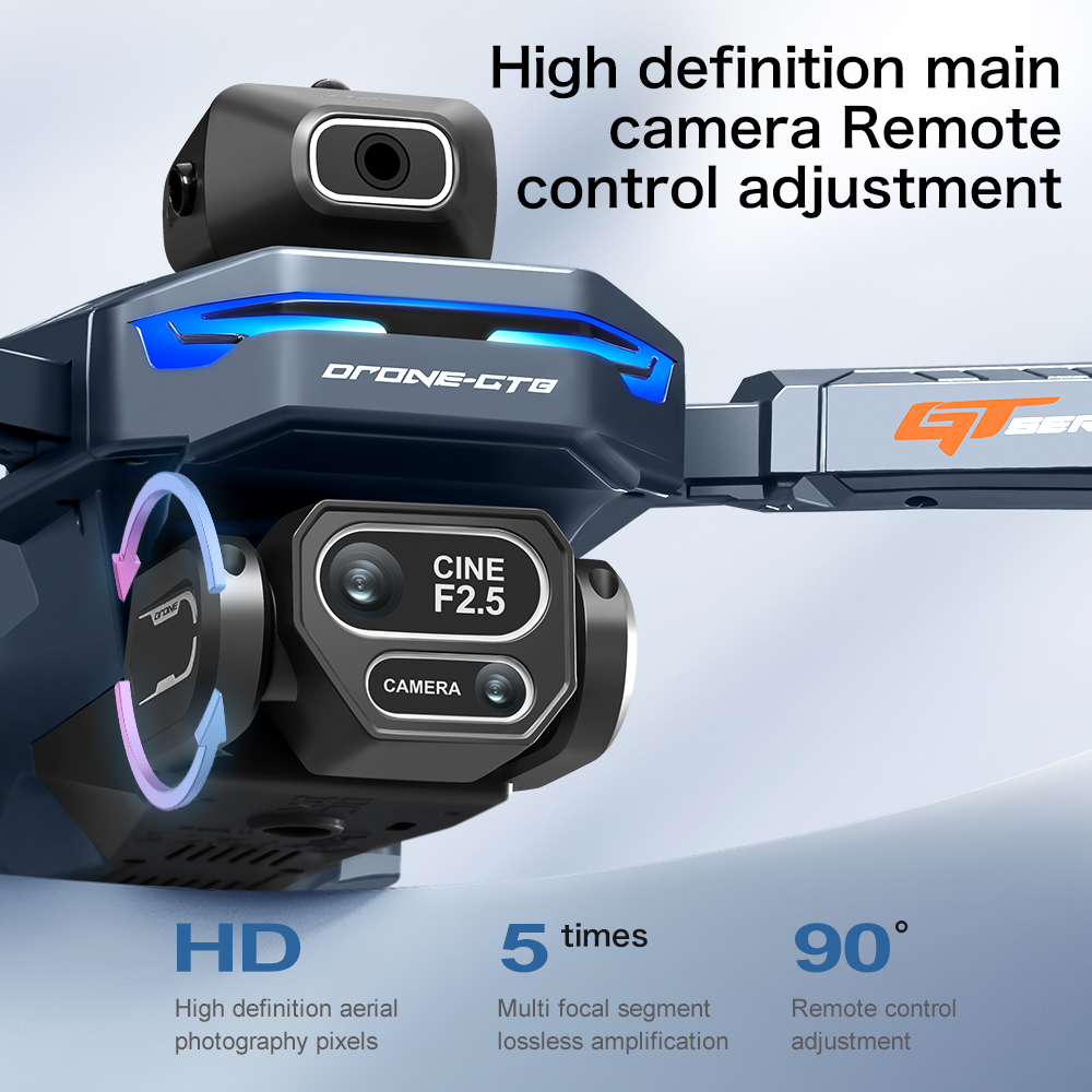НОВЫЙ Дрон GT8 HD RC с двумя п – обзор и цена Drone Rc Explorer