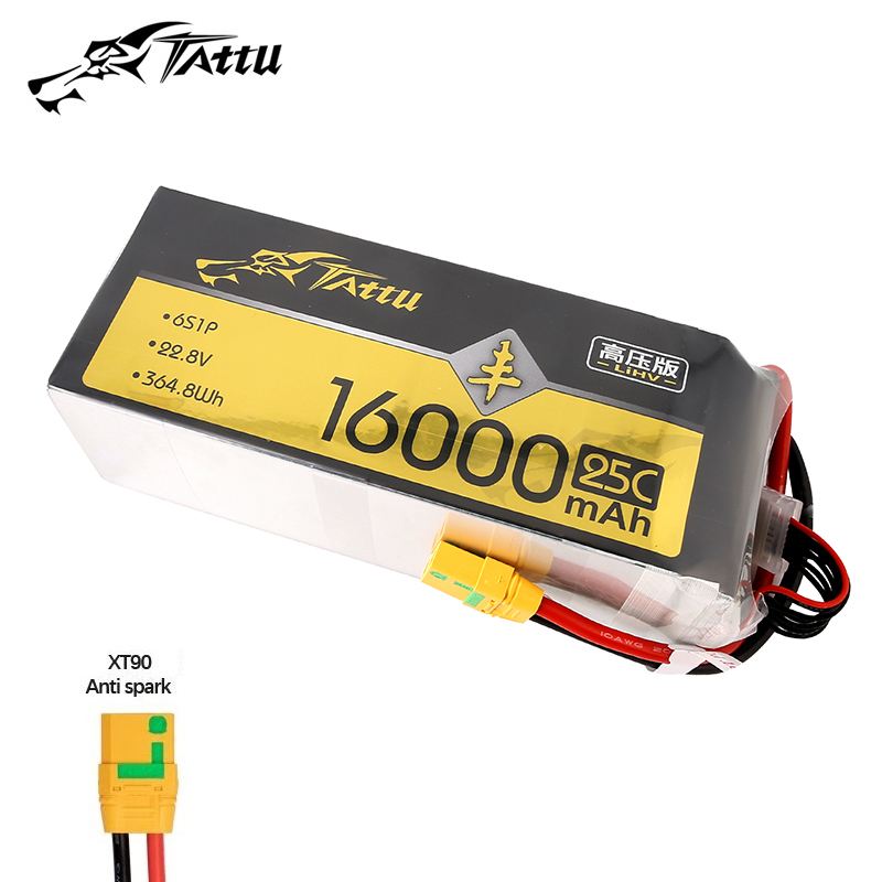Аккумулятор TATTU 16000 мАч 25 – обзор и цена Drone Zll Rc