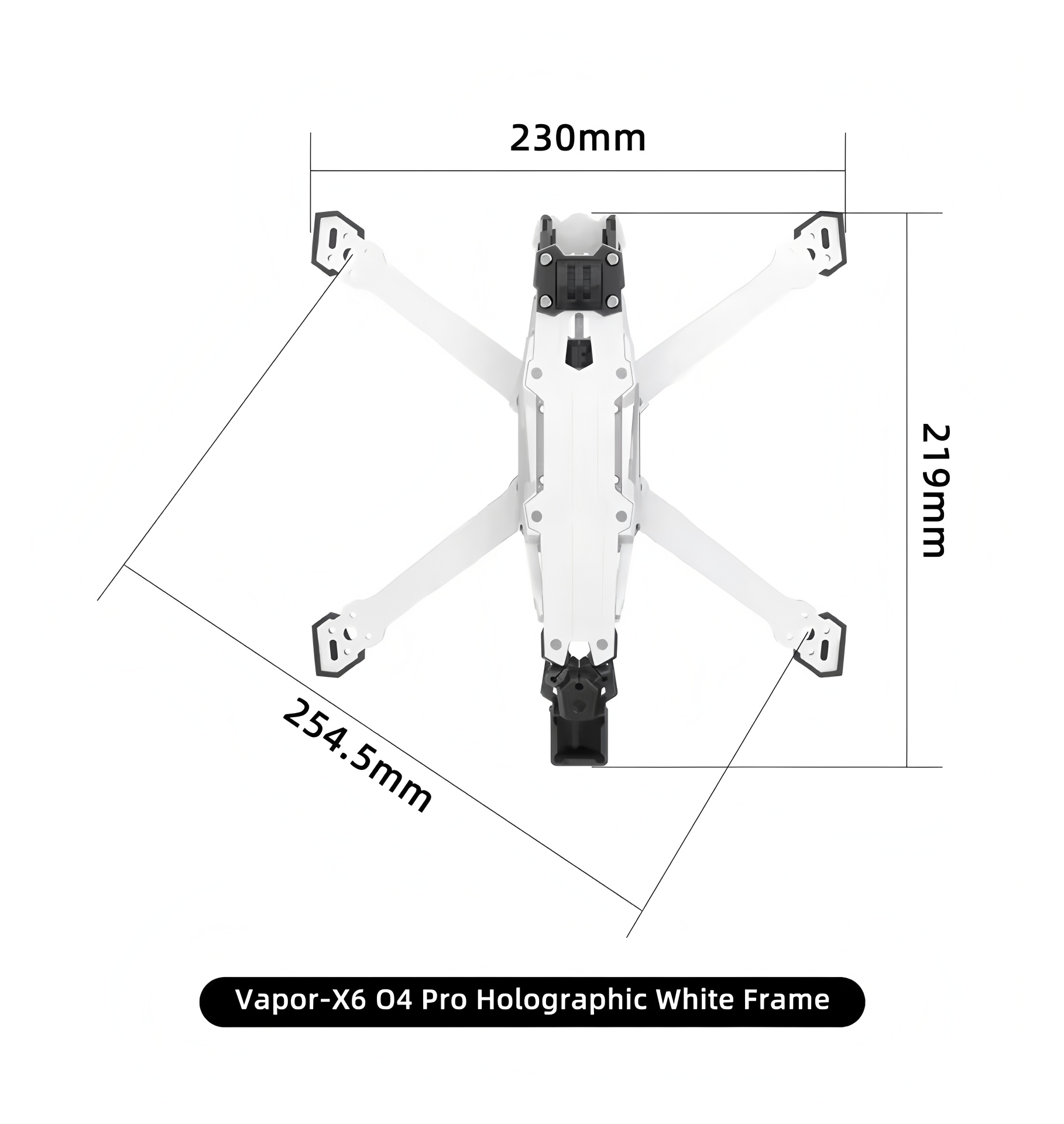 Рама GEPRC Vapor D5/X5/X6 O4 P – обзор и цена Drone Rc Fpv Pro