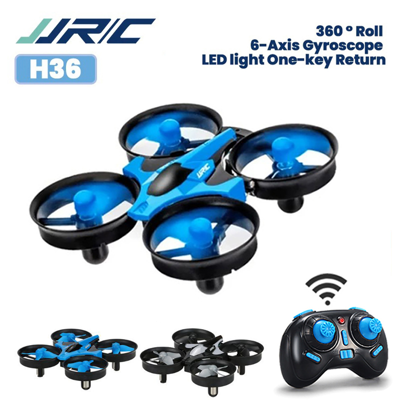 Мини-дрон JJRC H36 2.4G с 6-ос – обзор и цена Drone Vs Rc Helicopter