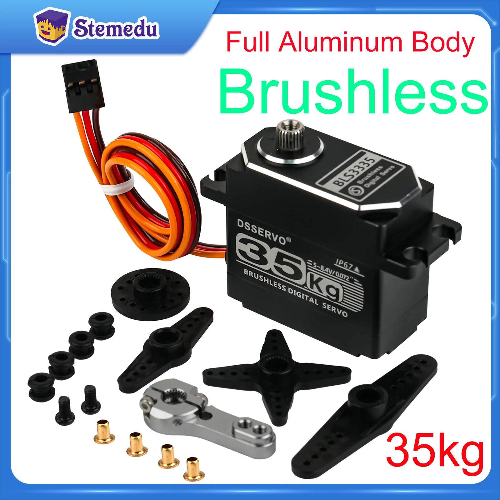 35 кг BLS3335 цифровой серводв – обзор и цена Rc Car Servo