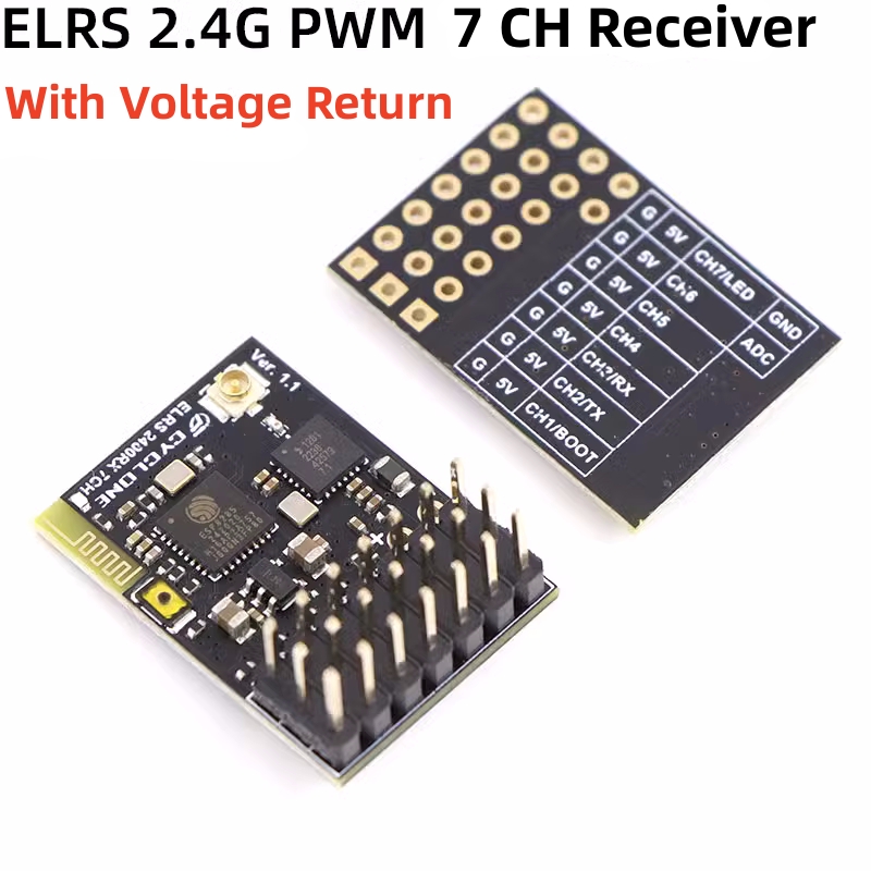 ELRS 2,4G PWM 7CH 6CH CRSF при – обзор и цена Drone Rc Car