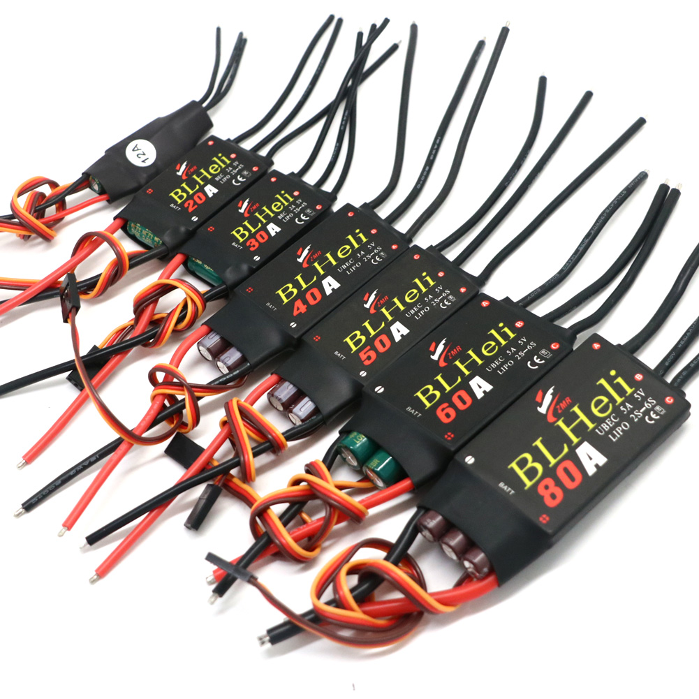 Бесщеточный ESC BLHeli 80A 12A – обзор и цена Drone Rc Airplane